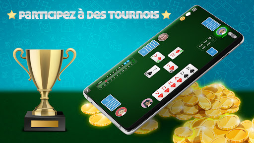 Belote en ligne: Jeux de carte Capture d'Écran du Jeu Android 2