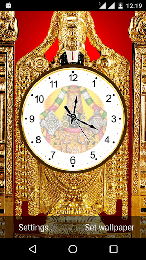 Balaji Clock Live Wallpaper Screen 2