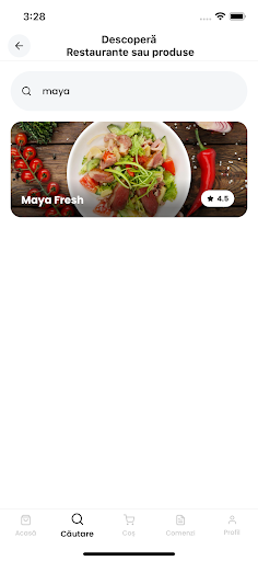 One Dining Club Screen 2