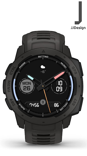 JJ-Analog010 Watch Face Screen 2