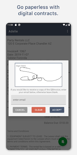 Adelie Logistics Screen 3