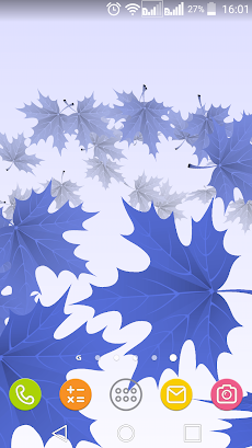 3D Maple Leaves Wallpapeのおすすめ画像3