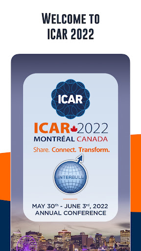 Android application ICAR/Interbull 2022 Conference screenshort