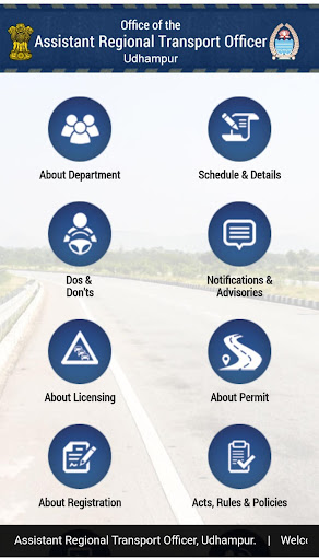 ARTO Udhampur Official App Screen 2