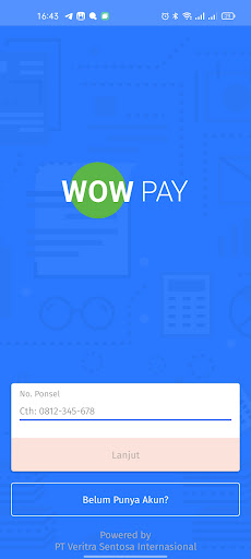 Android application WOWPay WTDI screenshort