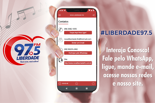 Liberdade FM 97,5 - Turilândia Screen 3