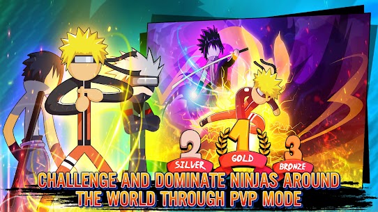 Ninja Stickman Fight MOD APK : Ultimate (DUMB ENEMY) Download 5