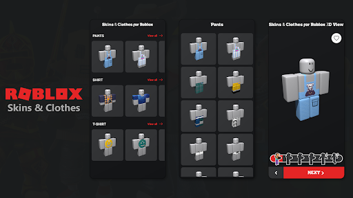 Skins and Clothes for Roblox