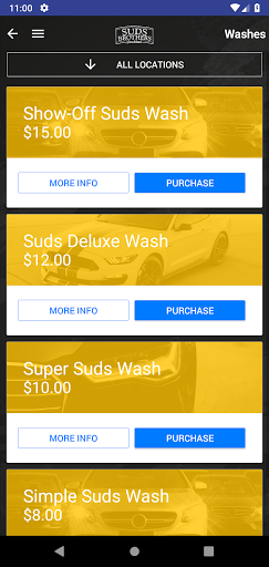 Suds Brothers Car Wash Screen 3