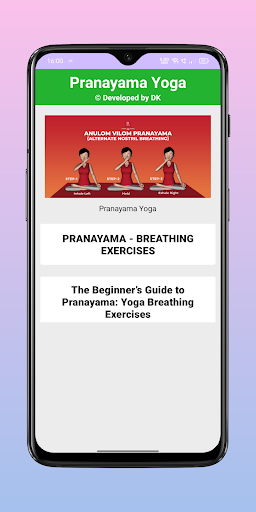 Pranayama yoga