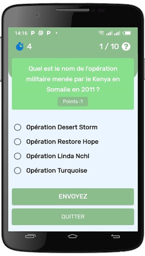 Quiz Kenya Screen 3