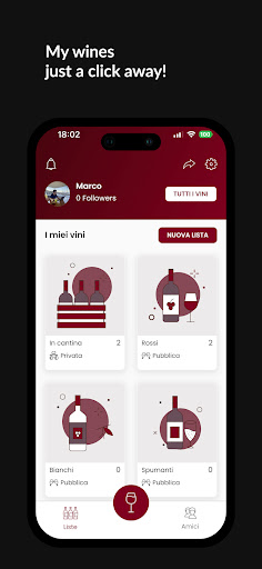 Android application MiVino Land screenshort