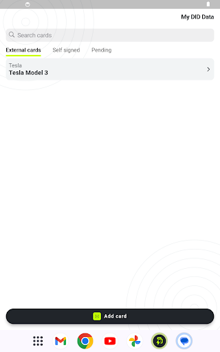FlexID wallet Screen 3