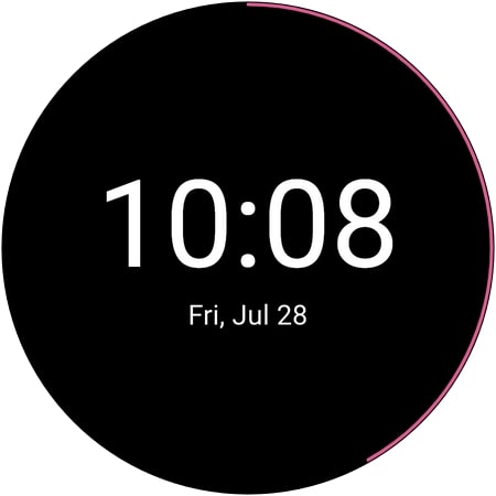 Minimal Watch Face screenshot 3