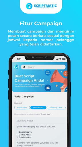 Android application Scriptmatic screenshort