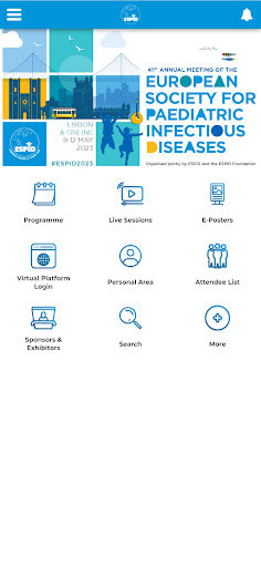 Android application ESPID 2023 screenshort