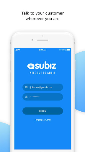 Subiz Screen 2