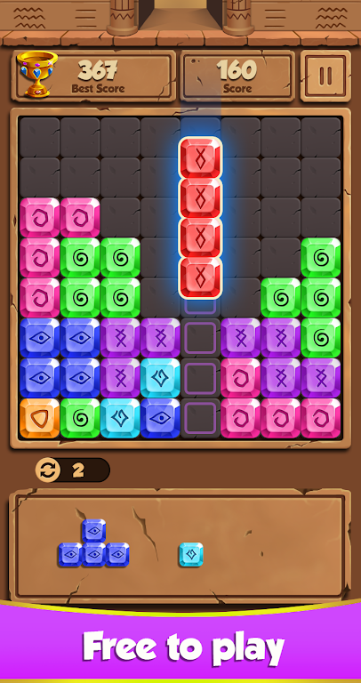 Ancient Jewel Block Puzzle MOD APK 01