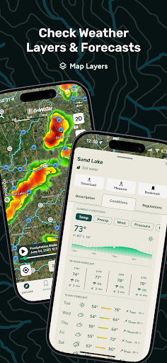Screenshot of onWater Fish - Fishing Spots
