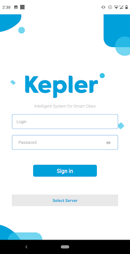 Android application Kepler screenshort