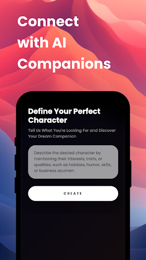 Open Chat with AI Characters Screen 2