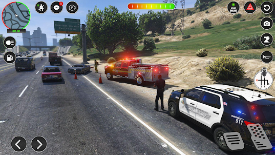SUV Police Chase Thief Games