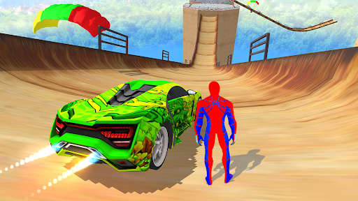 Car Games Superhero Car Stunts 15.0 screenshots 1