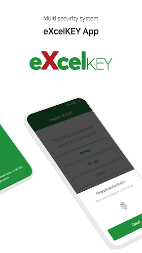 eXcelKEY Screen 2