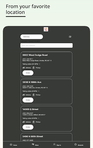 App screenshot