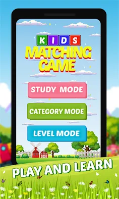 Spelling Matching Kids Game - Screenshot 1