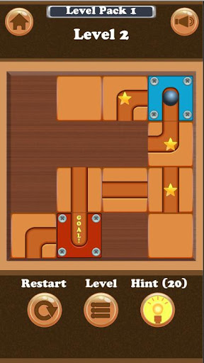 Android application Ball Escape Puzzle screenshort