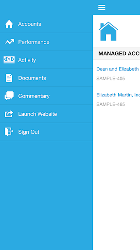 Android application Prout Financial Design screenshort