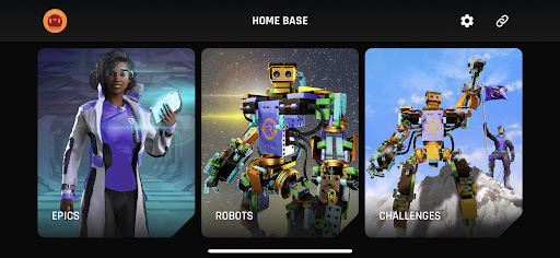 Android application Revolution Robotics screenshort