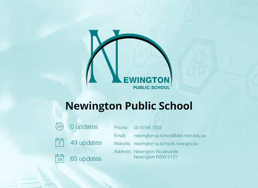 Newington Public School Screen 2