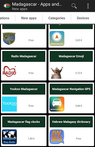 Malagasy apps - Madagascar Screen 2