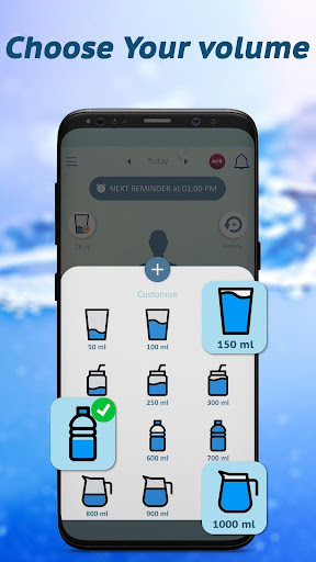 Water tracker - drink water re Screen 3