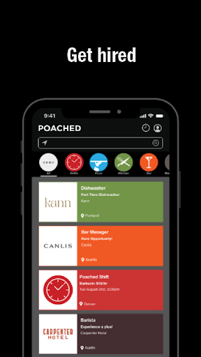 Poached Jobs Screen 2