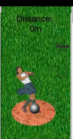 Hammer Throw 2D - Screenshot 2