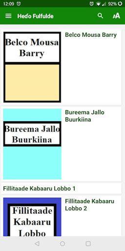 Anteprima dell'app
