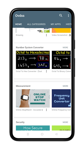 Ovdss - Online Apps Store Screen 3