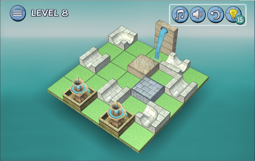 Flow Water Fountain 3D Puzzle - Puzzle - games