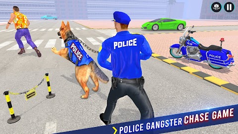 Police Dog Crime Bike Chaseのおすすめ画像3