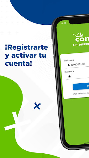 Android application ValeConfia Distribuidora screenshort