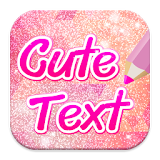 Cute Text Photo Editor icon