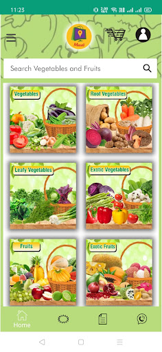 Android application Mauli Mart screenshort