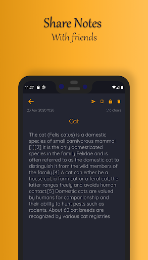 Simple Notes Screen 2