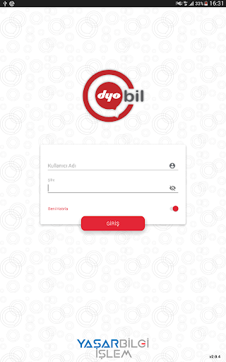 Android application Dyobil screenshort