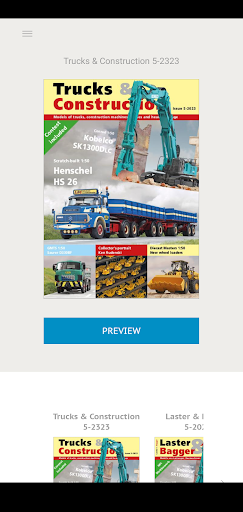 Android application Laster & Bagger screenshort