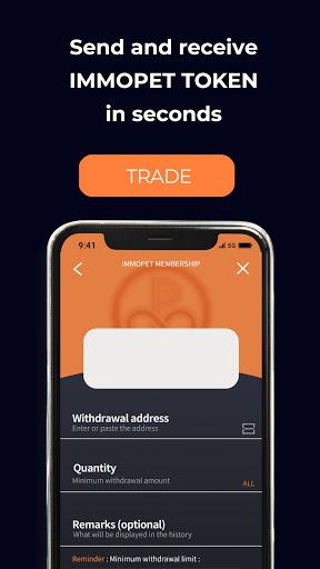Immopet Toekn : Ethereum, NFT Screen 3