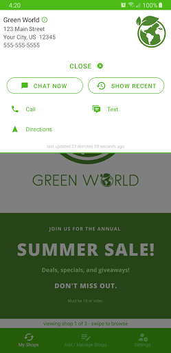 Greenlight Alerts Screen 3